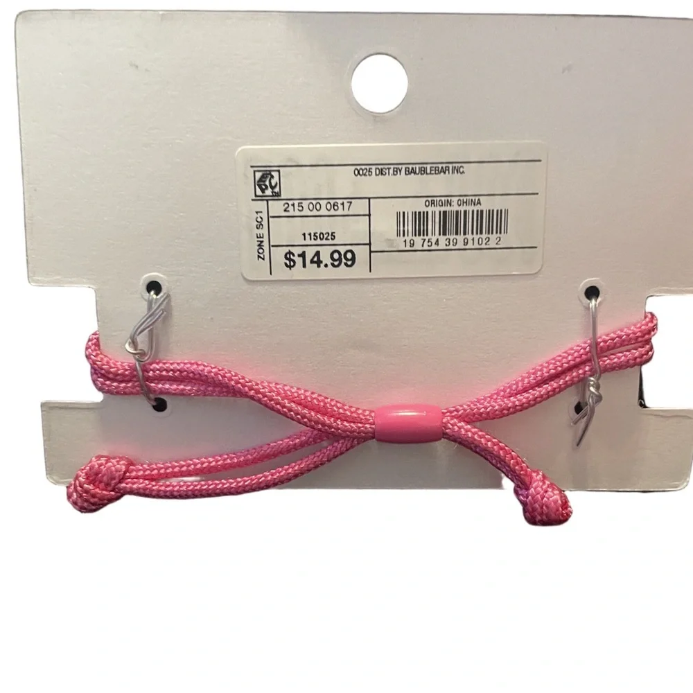 Brand New In Package Sugarfix By Baublebar Pink “TRESCHIC” Bracelet *make offers
